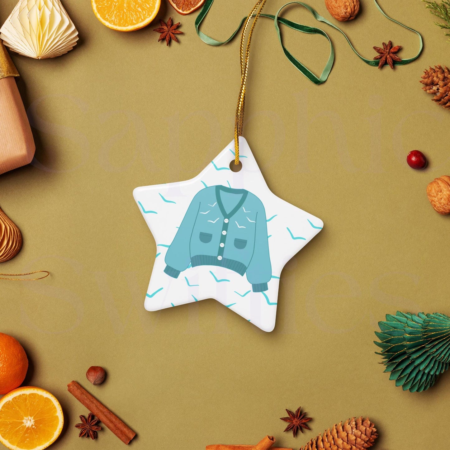 1989 Cardigan Star Ornament