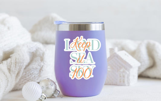 Keep it 100 Land Sea Sky Swiftie Opalite Sticker