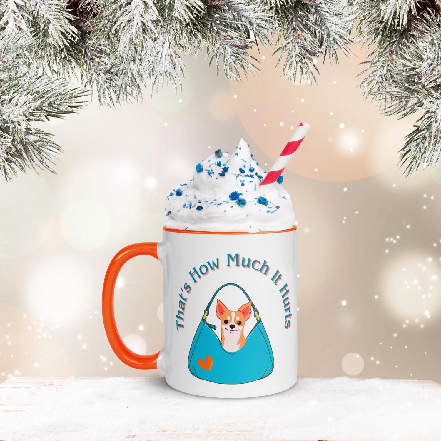 Toy Chihuahua in a Tiny Purse Swiftie Mug