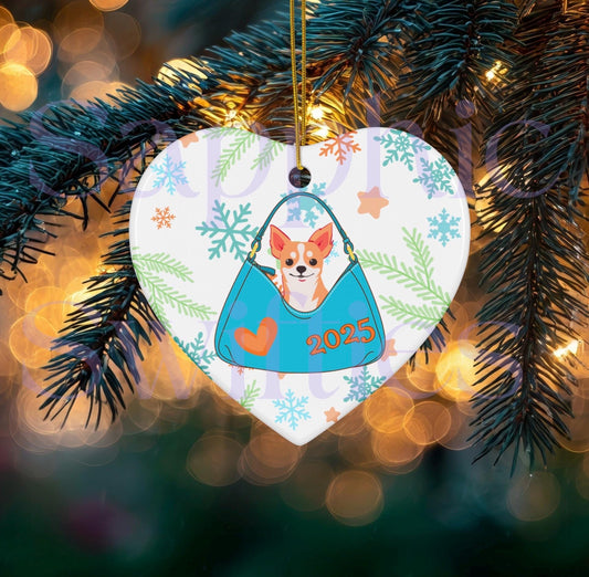 Tiny Toy Chihuahua TLOAS Ornament