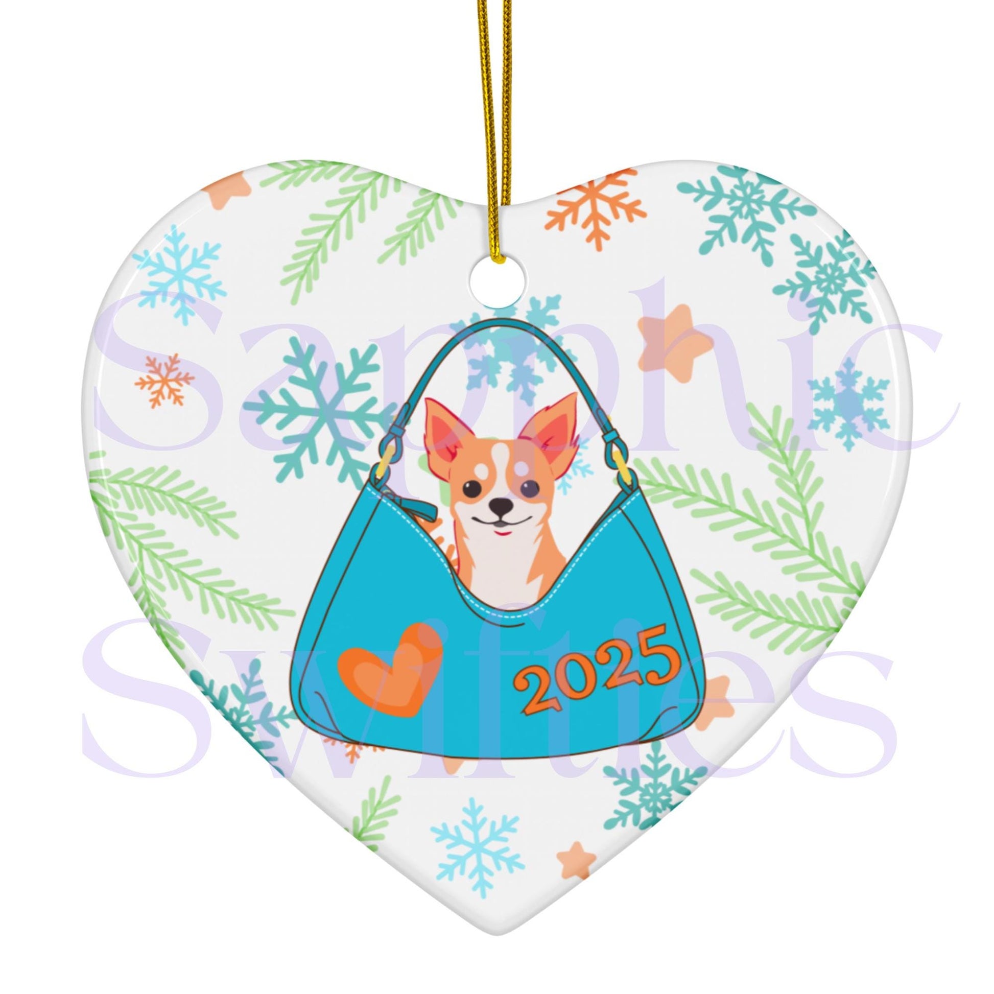 Tiny Toy Chihuahua TLOAS Ornament