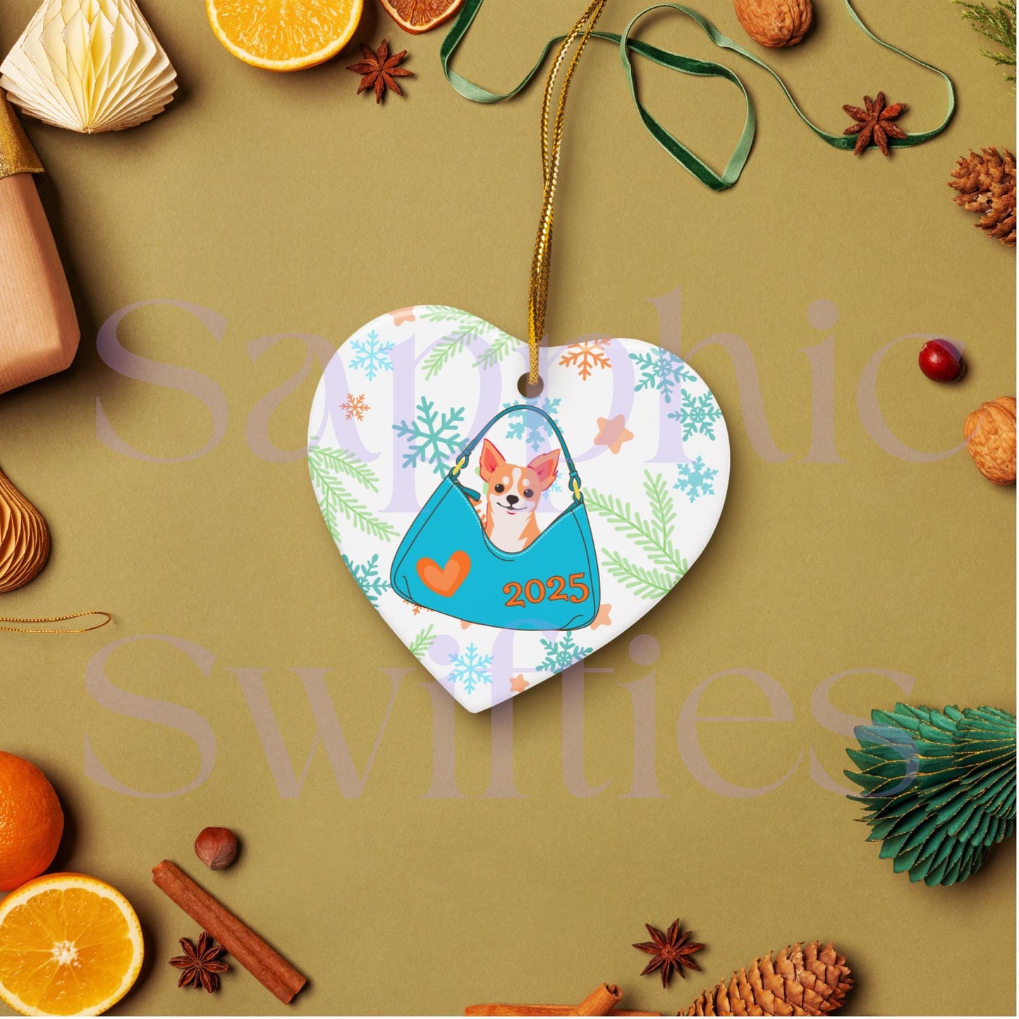 Tiny Toy Chihuahua TLOAS Ornament