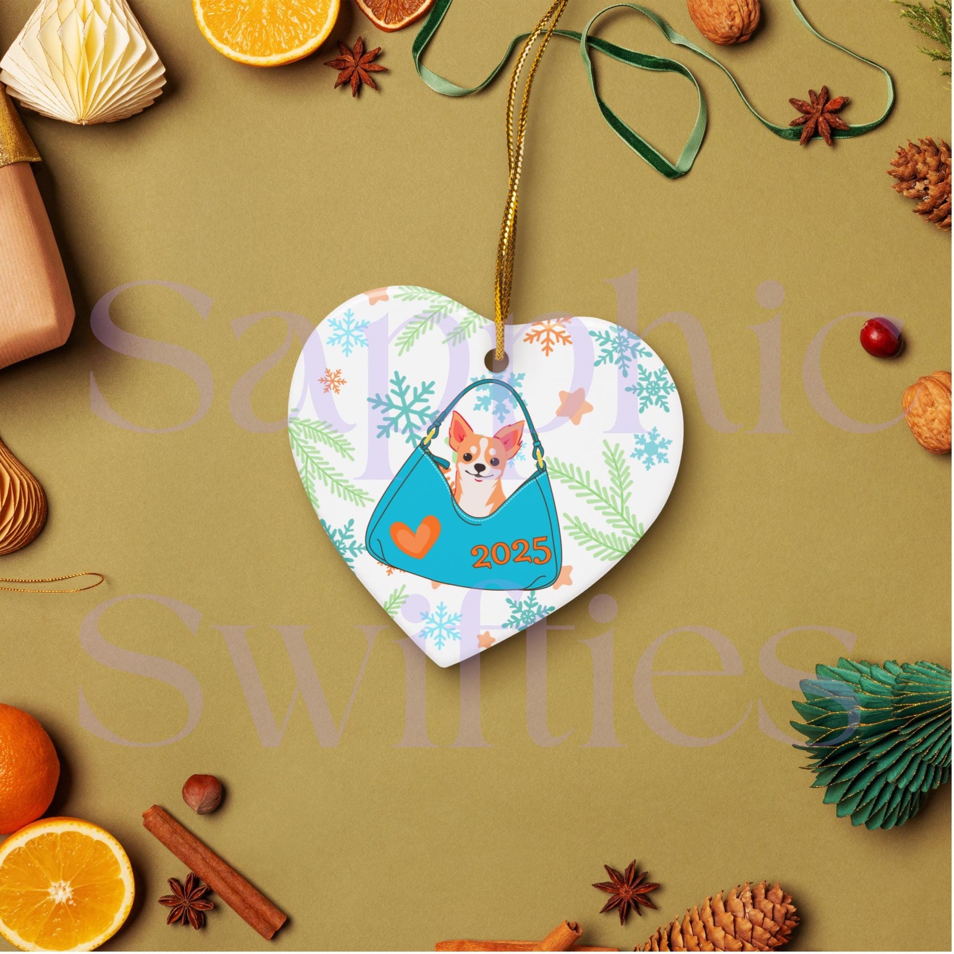 Tiny Toy Chihuahua TLOAS Ornament