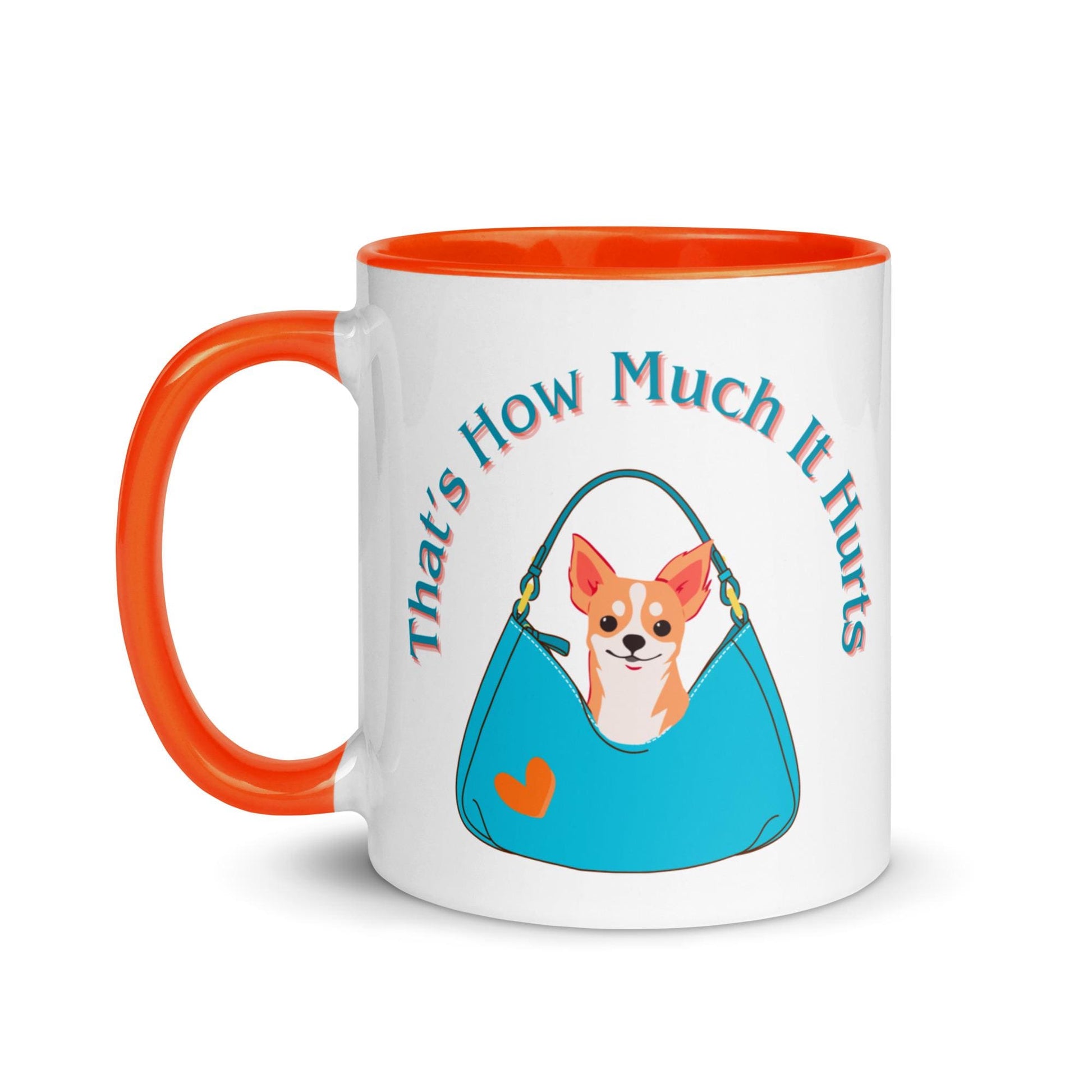 Toy Chihuahua in a Tiny Purse Mug
