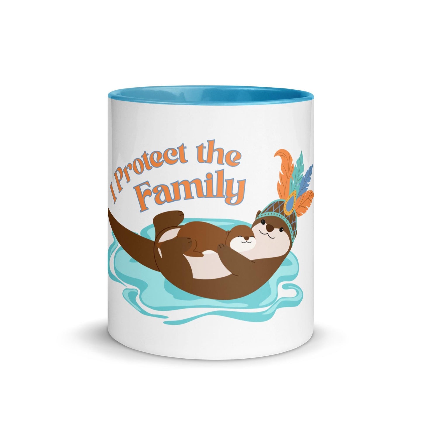 Showgirl Otter Mama I Protect the Family Mug