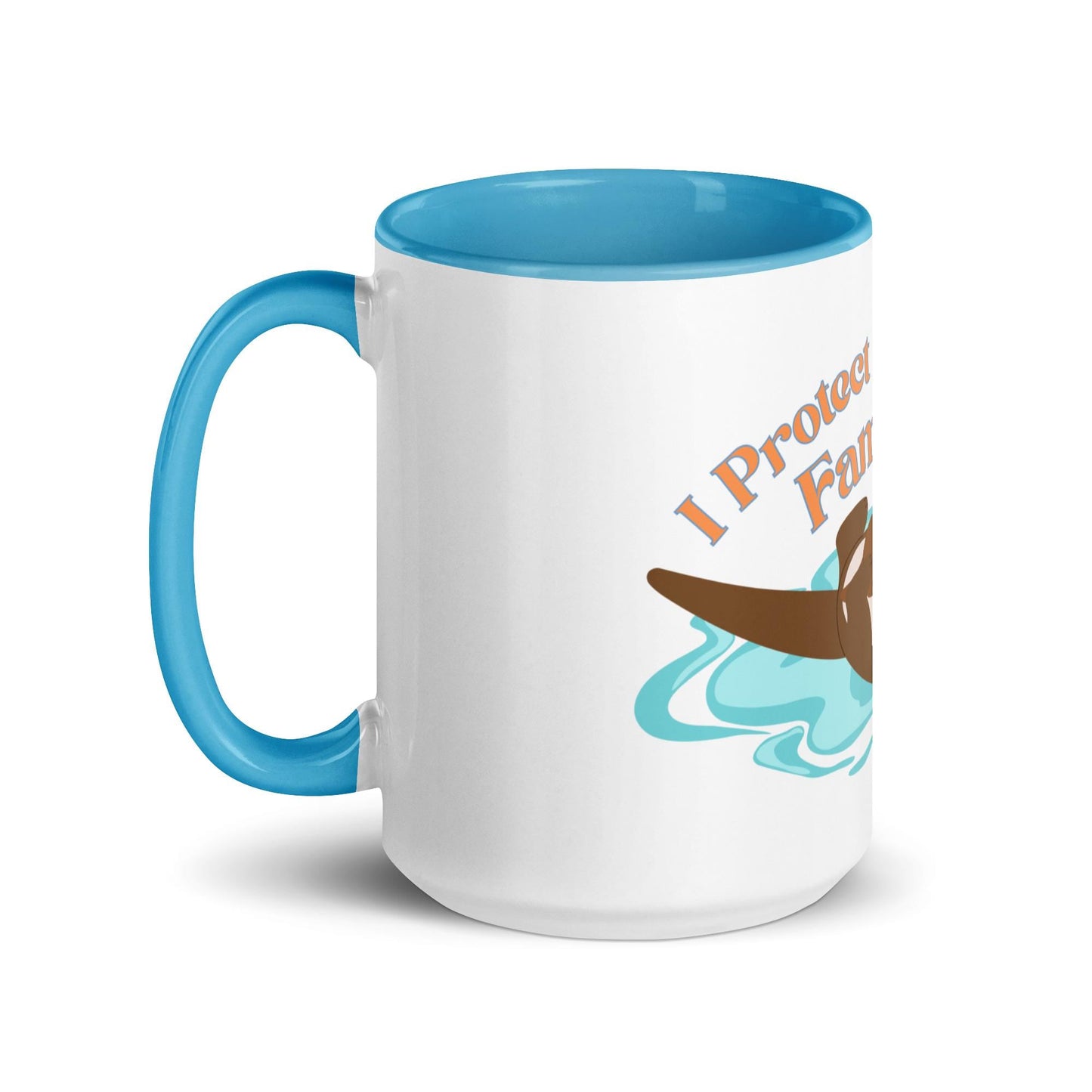 Showgirl Otter Mama I Protect the Family Mug