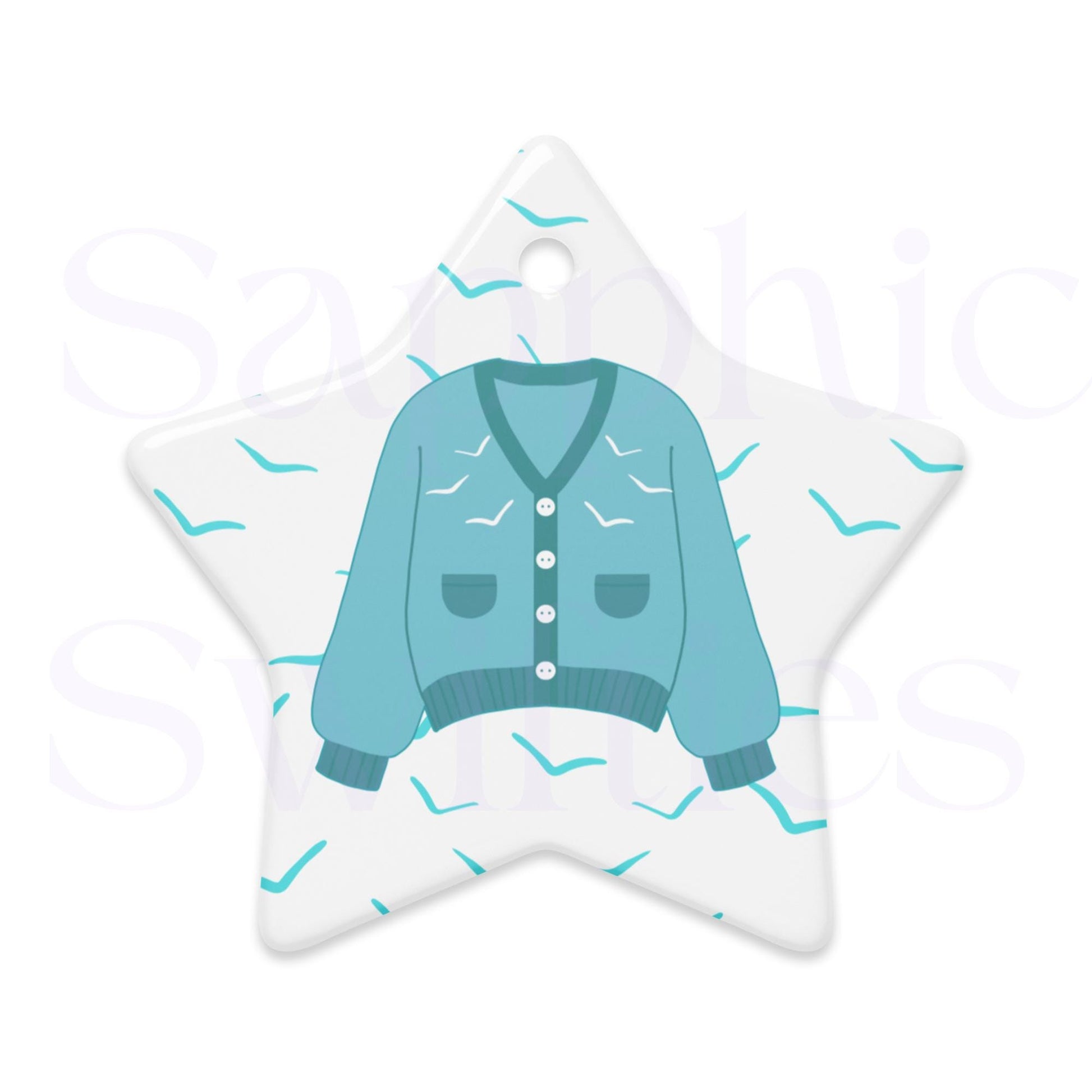 1989 Cardigan Star Ornament