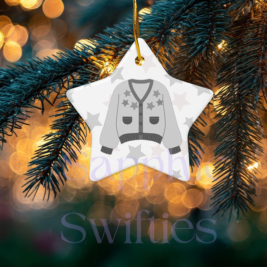 TTPD Cardigan Ceramic Star Ornament