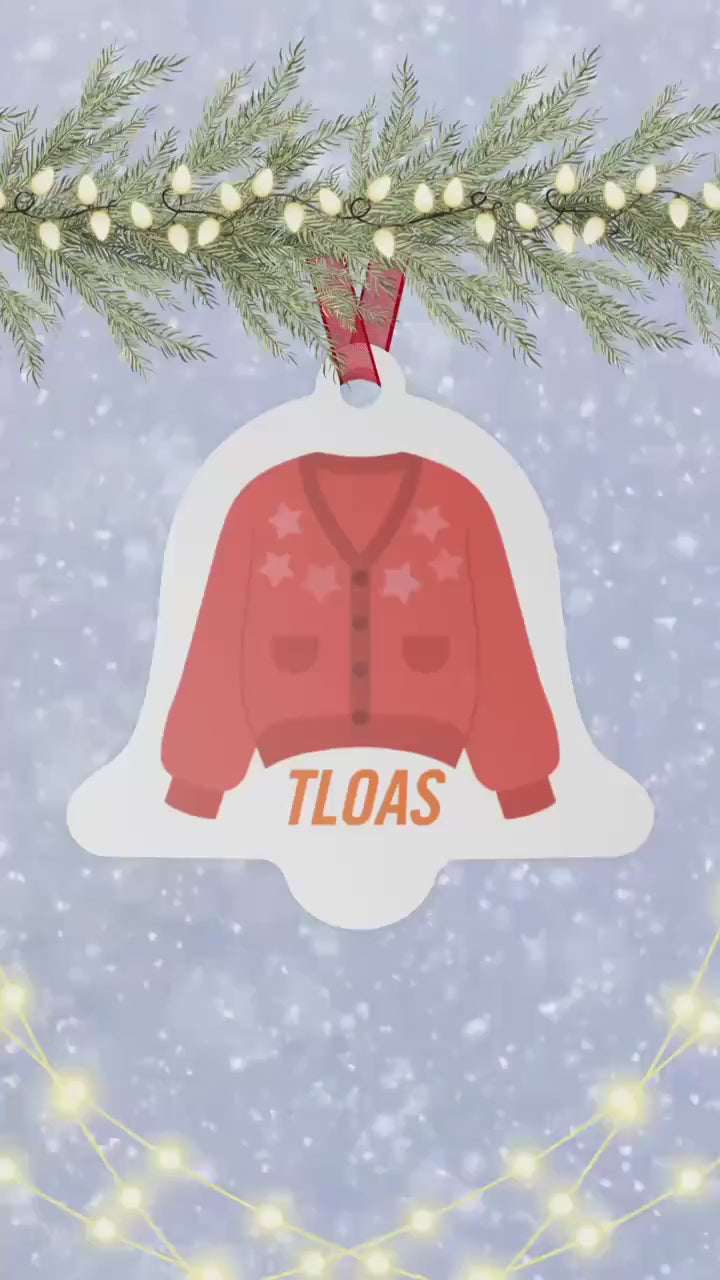 TLOAS Showgirl Cardigan Ornament